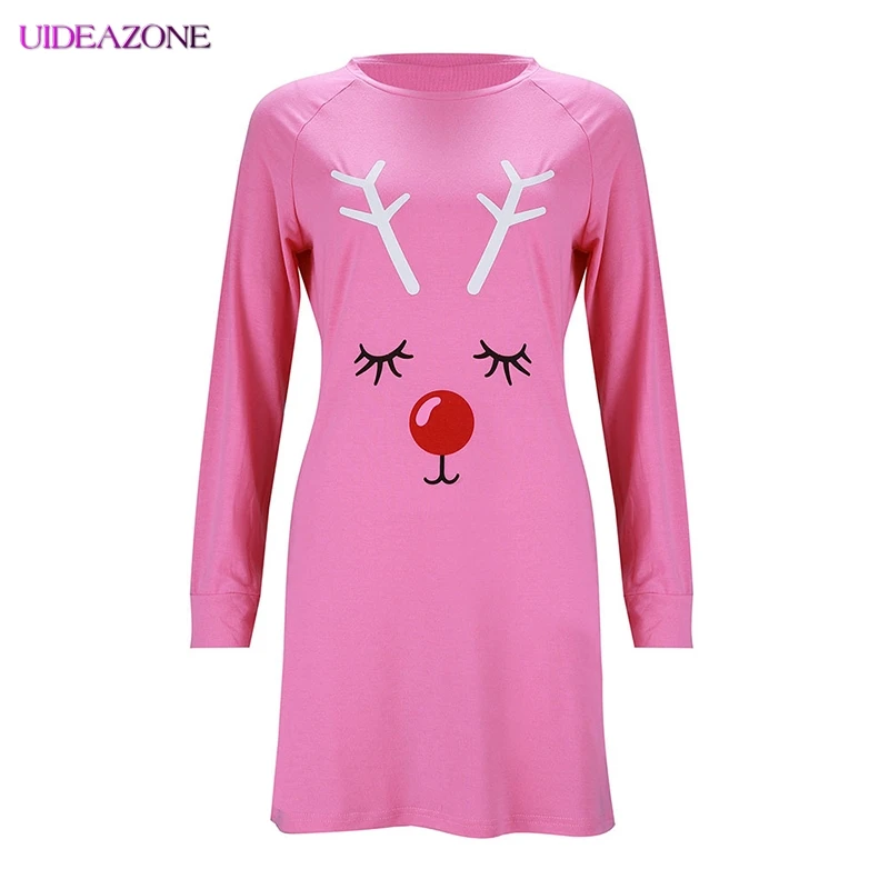 UIDEAZONE осенне-зимнее рождественское платье семейные вечерние платья женское