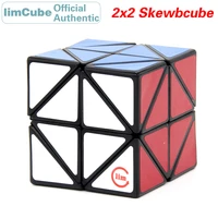 fangshi limcube 2x2x2 skewed magic cube lim 2x2 neo professional speed plastic twisty puzzle antistress educational toys