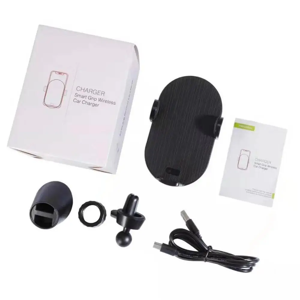 

Car mobile phone holder fast wireless charger charging station, suitable for iPhone, Huawei, Xiaomi, Samsung, OnePlus