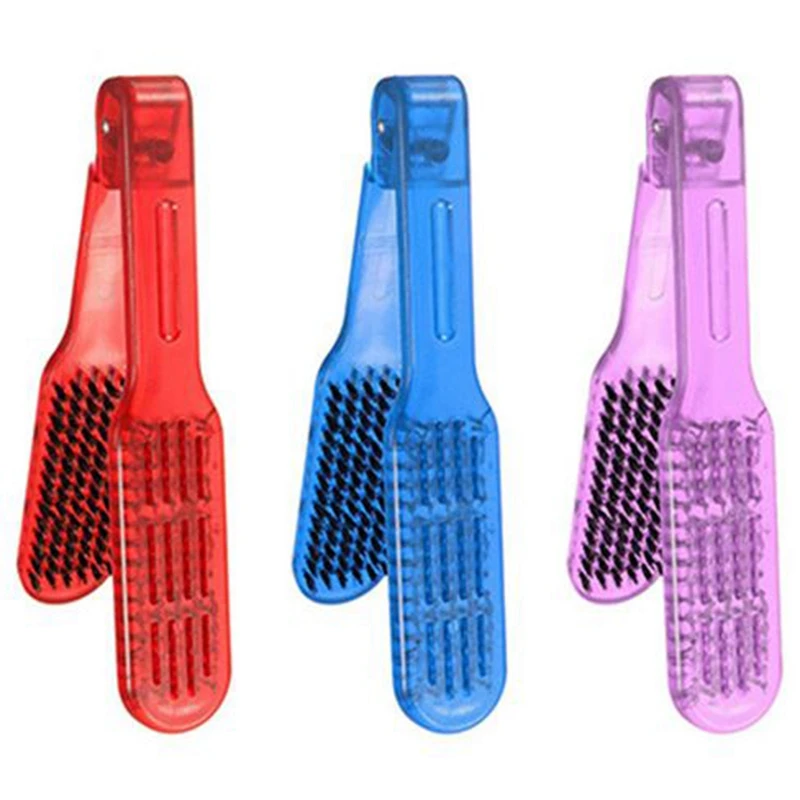 Расческа для выпрямления волос расческа с Двойным Зажимом|Щипцы завивки| |