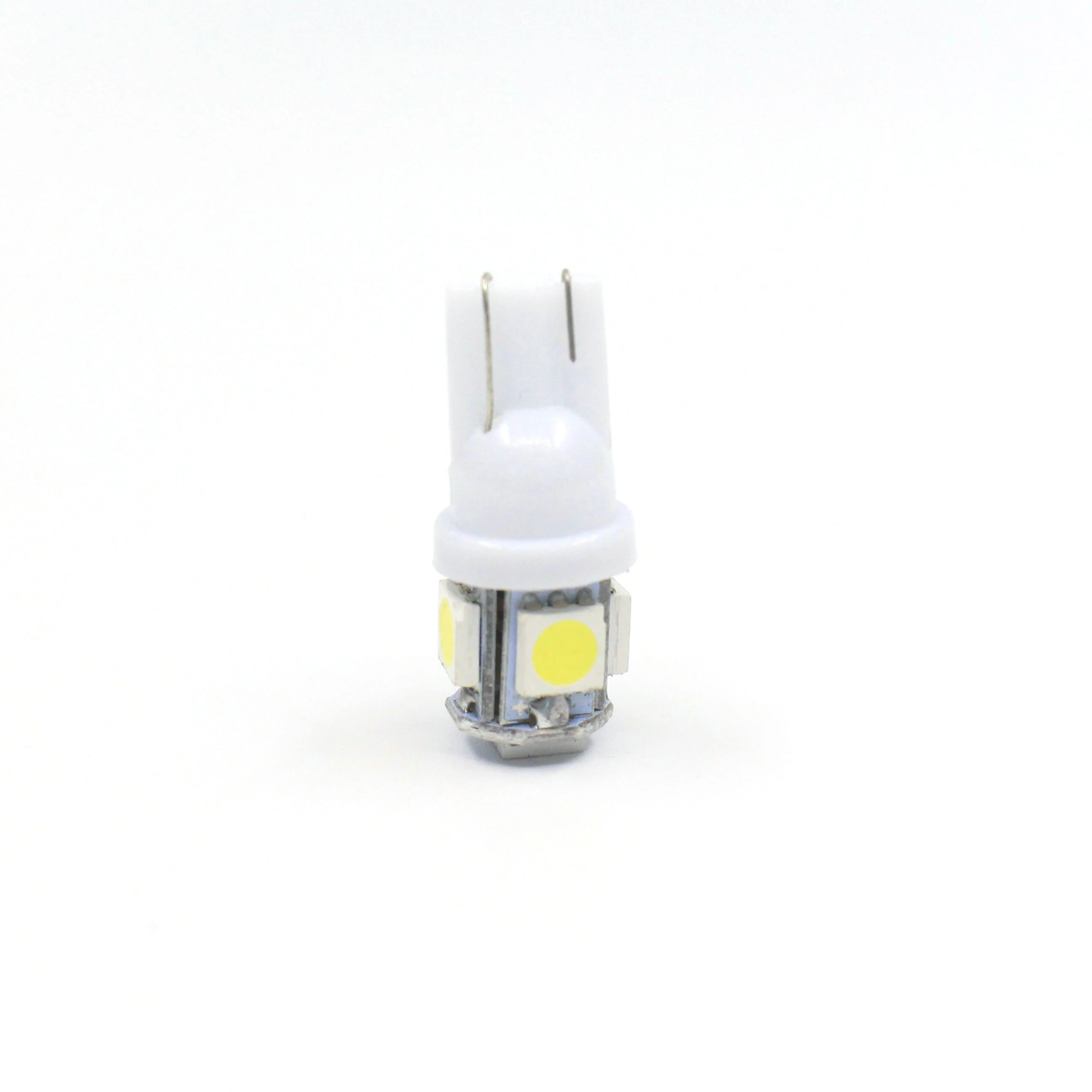 10 шт. Белый светодиодный автомобильный DC 12v светильник W5W T10 5050 194 168 Led парковочная