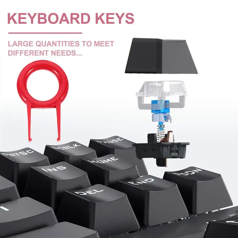 

1 Set/4PCS Key Cap Puller Mechanical Keyboard Key Switch Puller Accessory