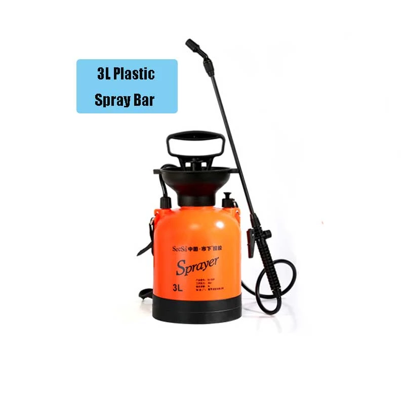 3L plastic spray bar Садовый полив пневматический опрыскиватель домашний газон большой диапазон распылитель инструмент для очистки автомобиля распыления пестицидов инструменты - Цвет: 3L plastic spray bar