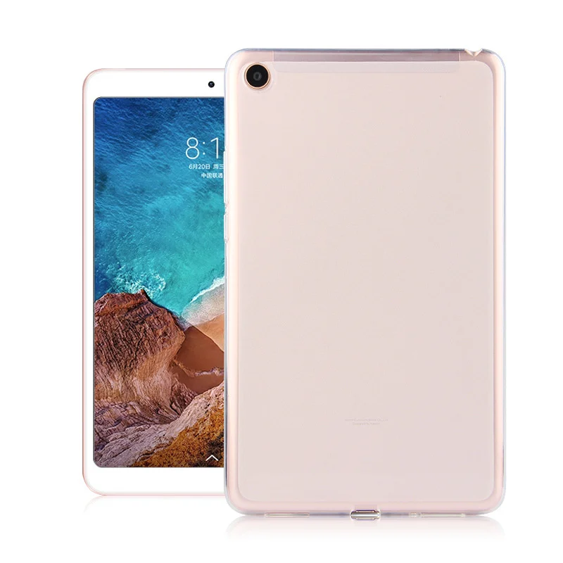 Ultra-thin Transparent Soft TPU Case For Xiaomi Mi Pad 1 2 3 4 Silicon Clear Funda Plus Cover | Компьютеры и офис