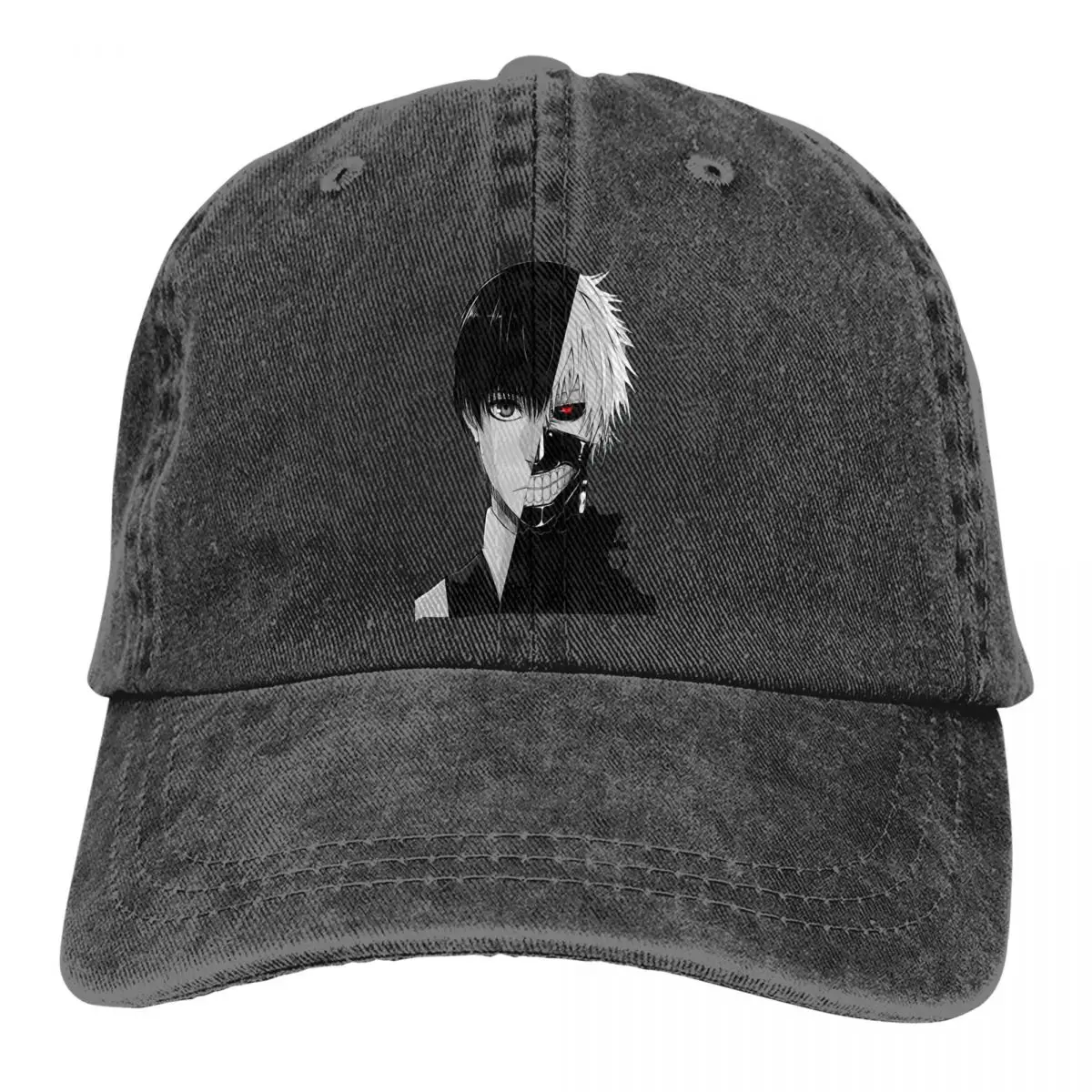 

Art Baseball Cap Men Hats Women Visor Protection Snapback Tokyo Ghoul Juuzou Horror Anime Caps