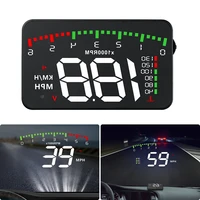 speedometer rpm water temperature projector smart windshield gauges hud car obd2 head up display car electronics accessories