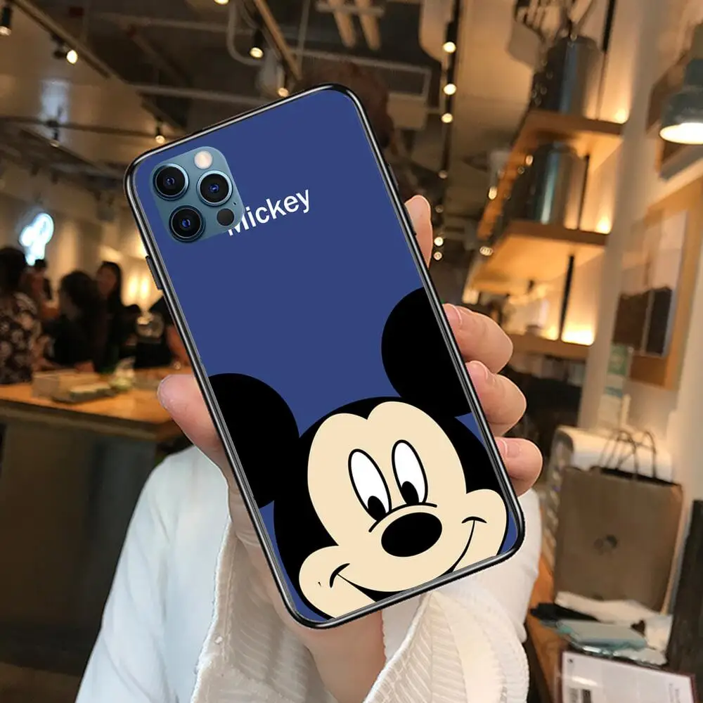 Чехлы для телефонов с рисунком из мультфильма парочка мышей Disney чехол iphone 11 Pro Max 12