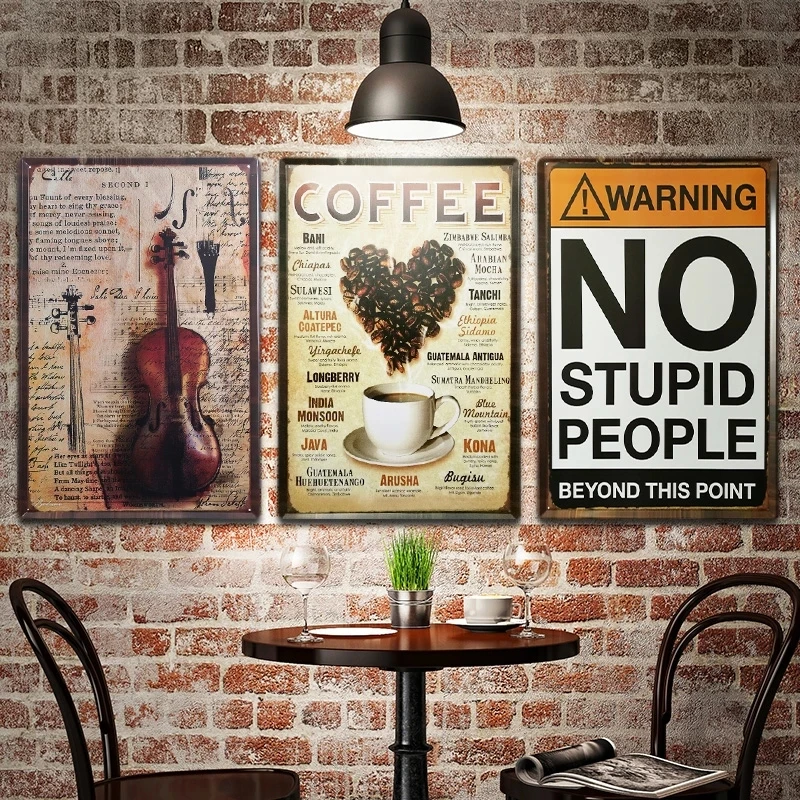 Новый большой железный лист 60*40 см в европейском стиле ретро подвесное украшение