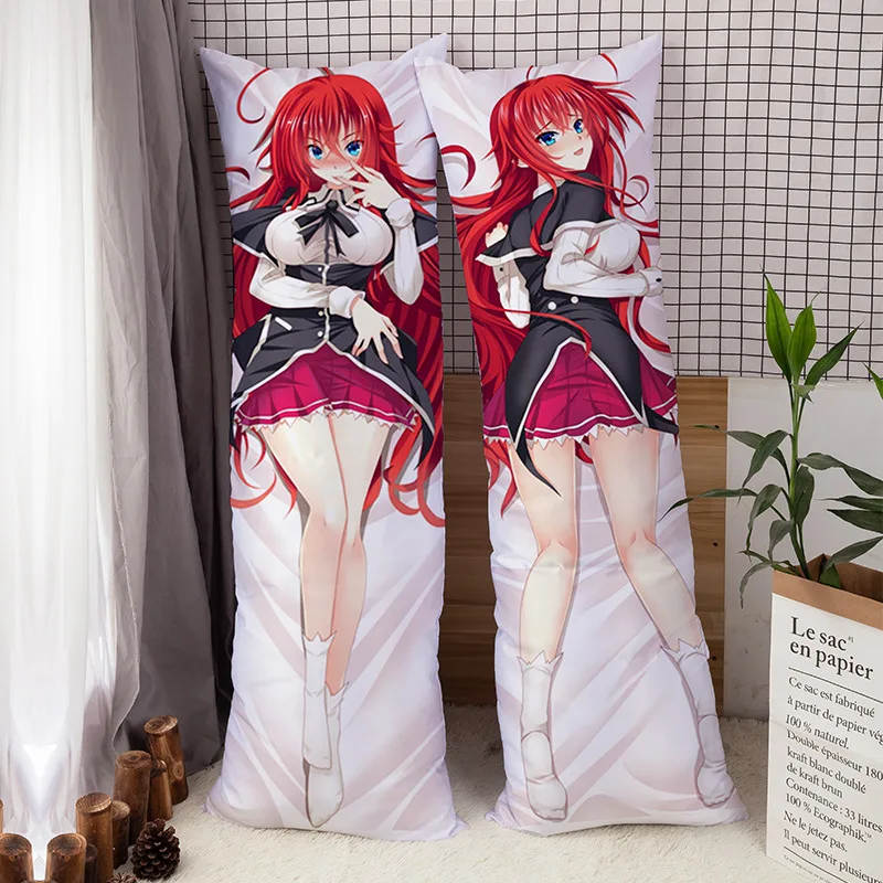 Аниме старшая школа DxD Rias Gremory Asia Akeno Dakimakura обнимающая подушка для тела Чехол Otaku