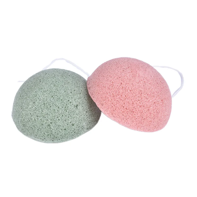 

4 цвета, губка Konjac, натуральная женская косметическая губка Konjac