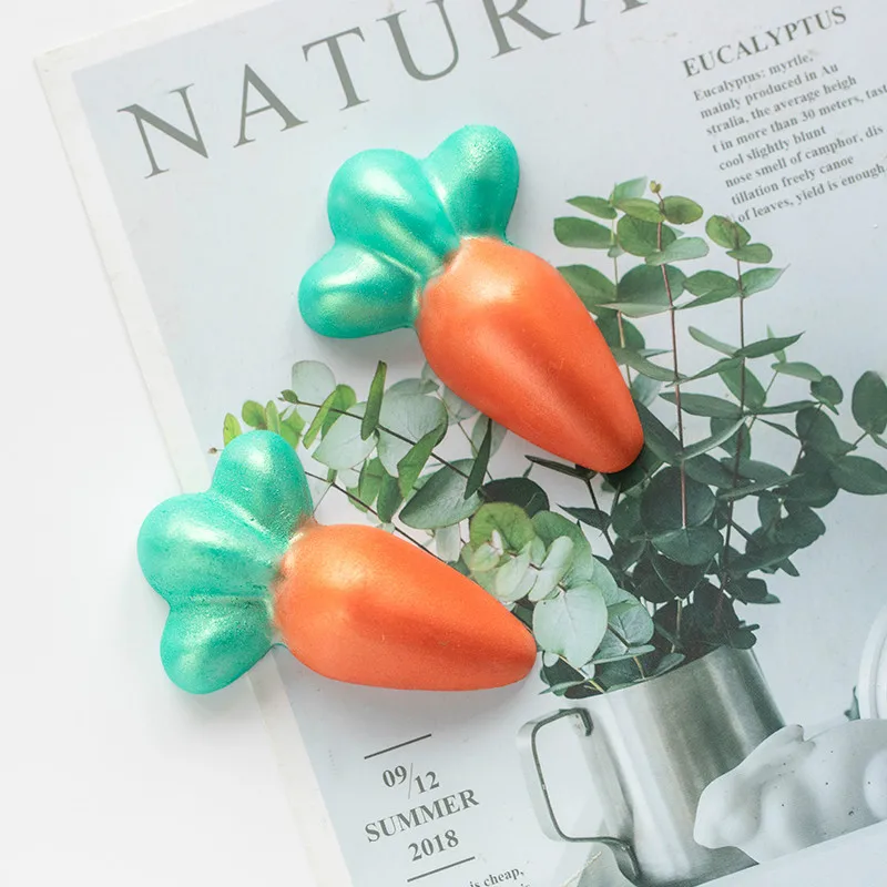 New Cake Decor 6 Cavities Carrot Handmade Soap Silicone Mold 3d Candle Fondant DIY Chocolate Biscuit | Дом и сад