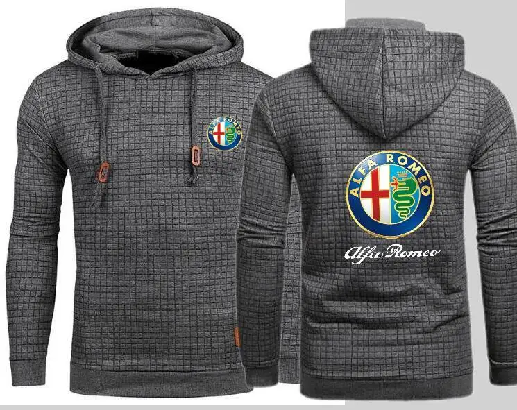 Новая индивидуальная толстовка с капюшоном Alpha alfa romeo тонкая мотоциклетная