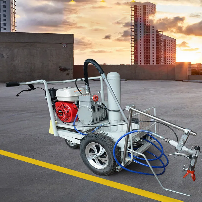Малая машина для маркировки дорог ручной толчок высокое давление 3300PSI ручная