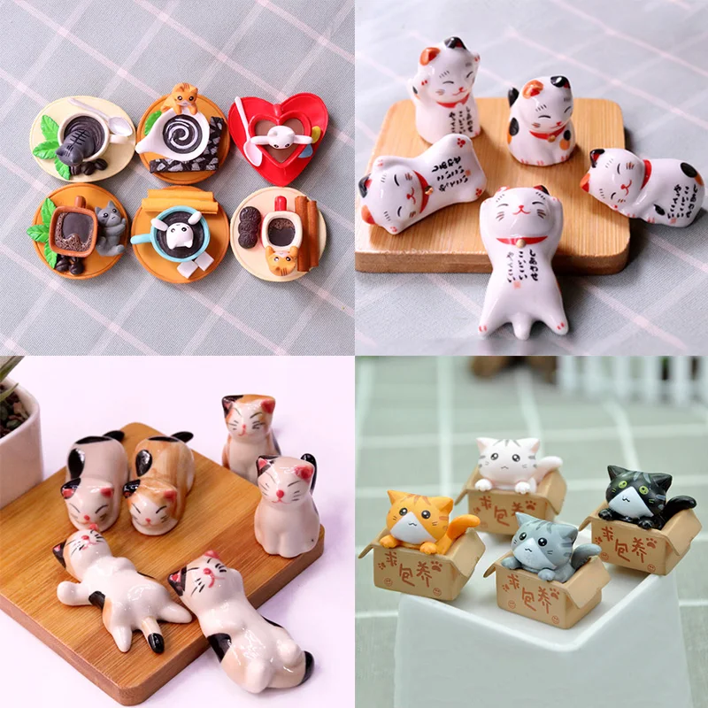 Миниатюрный счастливый кот BAIUFOR рождественский подарок для детей аксессуары