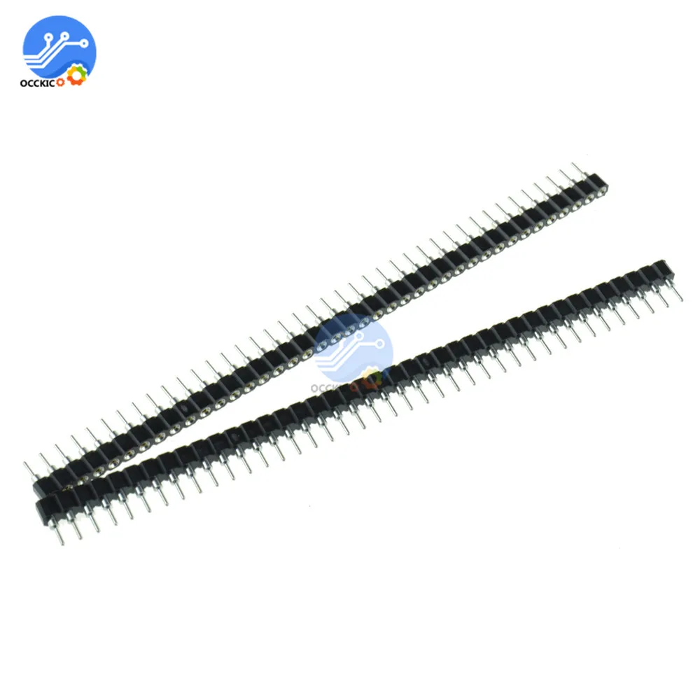 5 шт. Однорядный 40 контактный разъем 2 54 мм|header 2.54mm|header pin femaleheader female |
