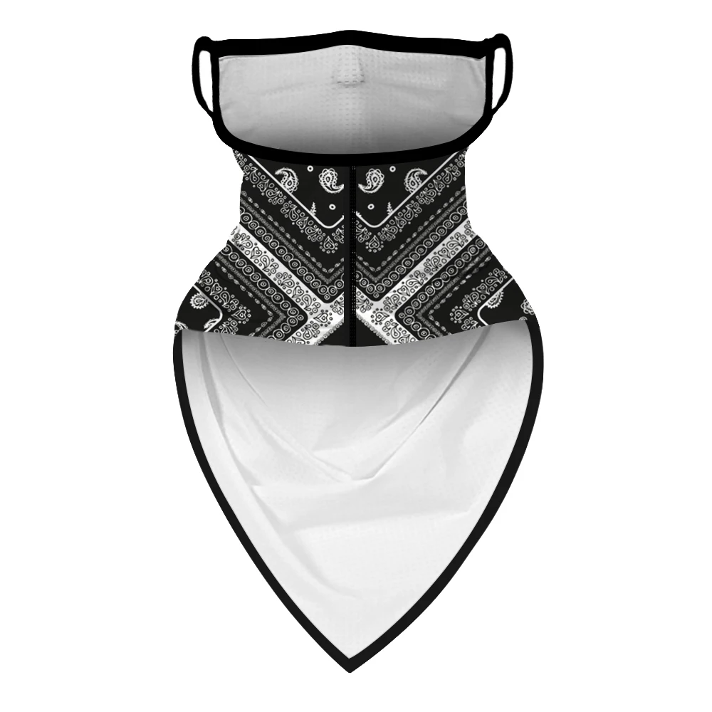 Многофункциональная Шейная гетра Балаклава бандана модная повязка на голову для