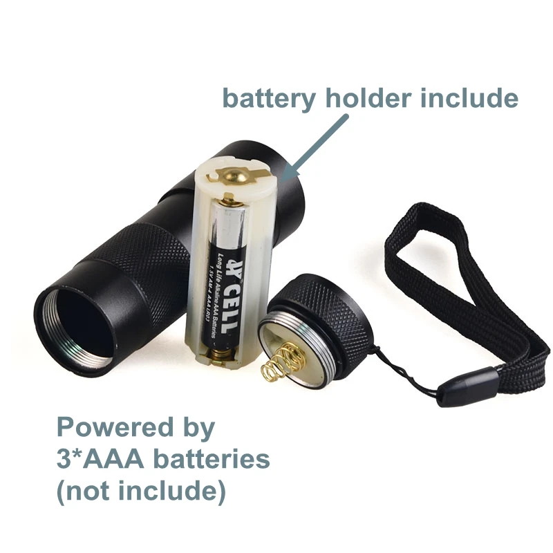 12 УФ светодиодный фонарь детектор мочи домашних животных 395nm черный свет linterna