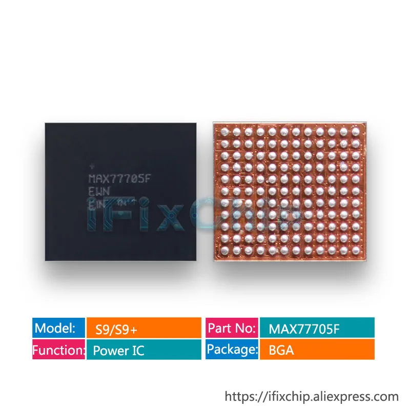 5 шт./лот MAX77705F для Samsung S9 G960F /S9 + G965F Power IF PMIC IC Chip|Интегральные схемы| |