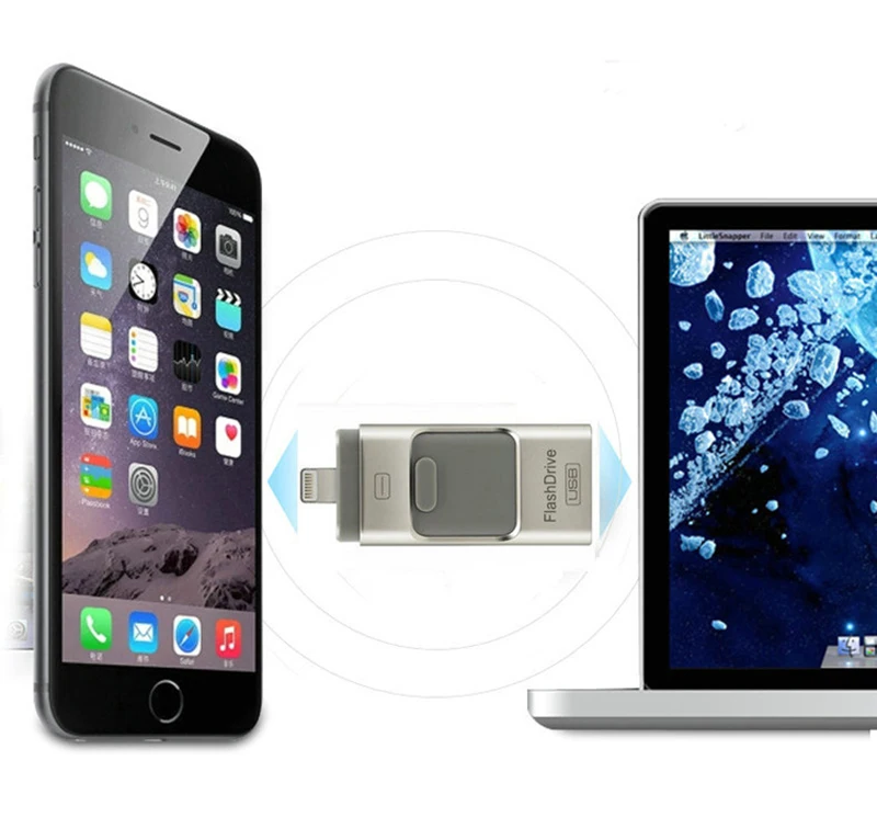 128 ГБ для iPhone 7 iPad iPod iOS Android Phone Pen Drive 256 Гб OTG USB 3 0 флэш накопители HD карта памяти