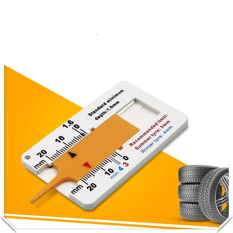 Индикатор глубины курсора измеритель протектора колеса в автомобиле или
