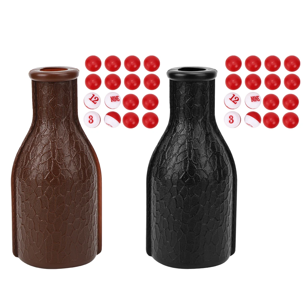 Резиновый шейкер для бильярда 1 шт. бутылка с 16 нумерованными шарами|Аксессуары