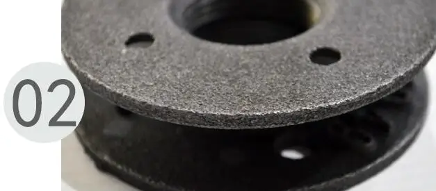 Фитинг для напольной Трубы из ковкого железа 3/4 дюйма ножек промышленного стола |