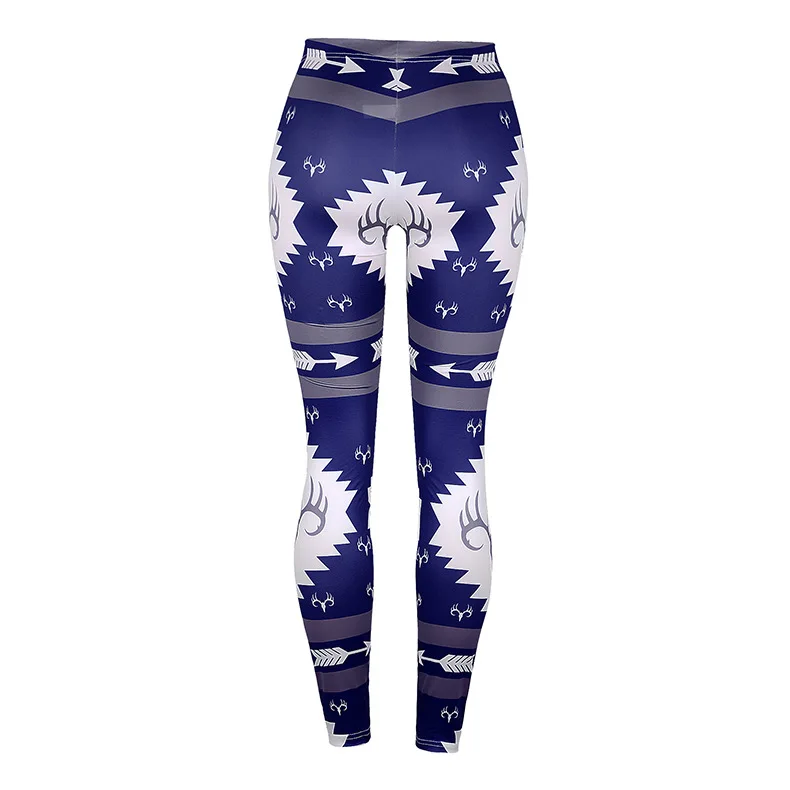 

2020 Autumn Slim Print Christmas Pencil Pants Winter Solid Color Milk Silk Leggings