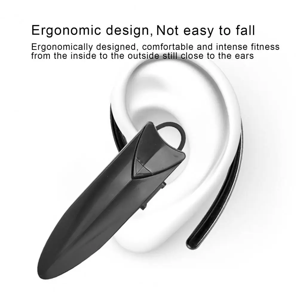 

Shield Mini Bluetooth Earphone Stereo Bass Bluetooth Headset Handsfree Earloop Wireless Earpiece With Mic For All Smart Phones