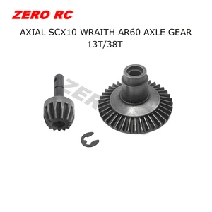 Осевой привод SCX10 WRAITH AR60, стальное кольцо, шестерня 13T 38T для 110 RC грузовика, передняя и задняя оси