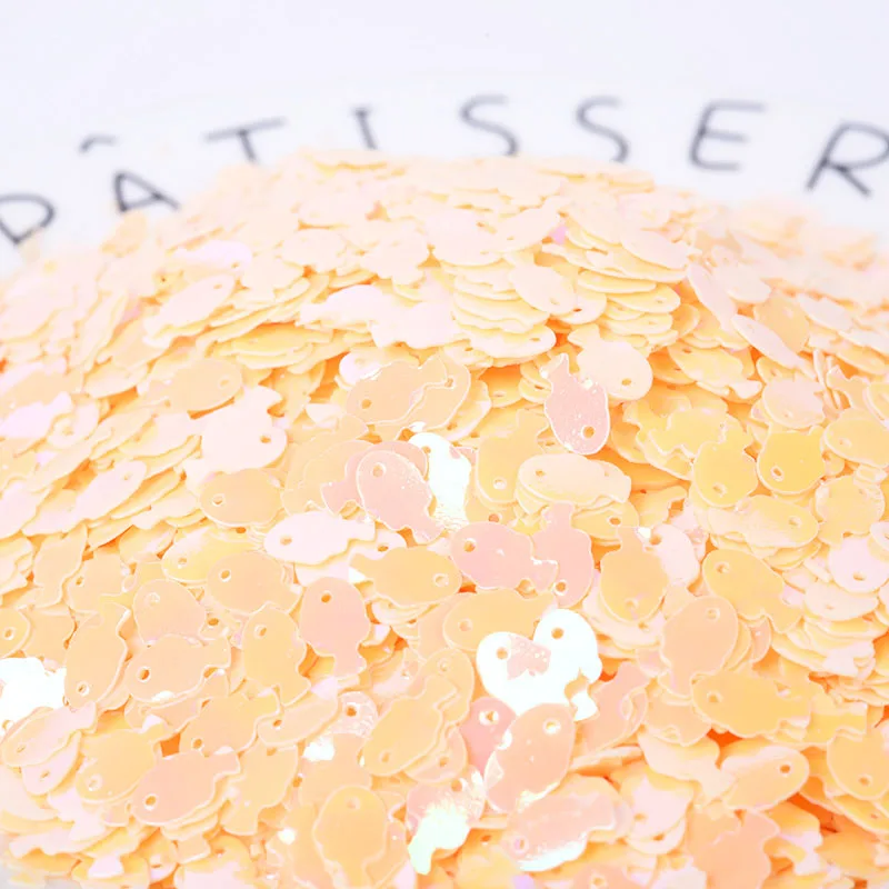 Наполнитель для филе рыбы 5*8 мм прозрачная эпоксидная блестка ногтей украшения