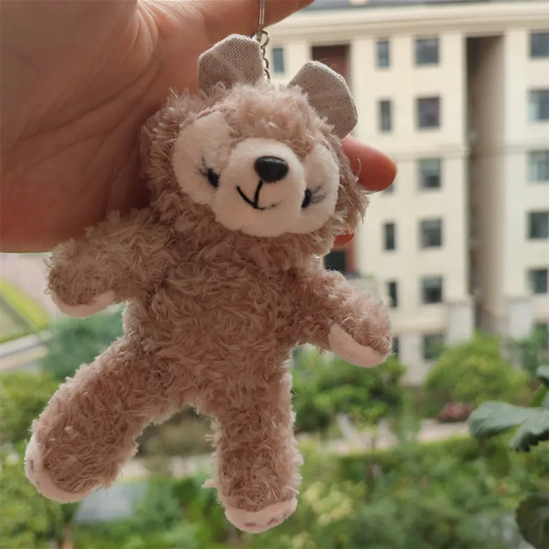 

Кулон плюшевый медведь Duffy, кукла Ширли, маленькие мягкие игрушки, брелок с подвеской