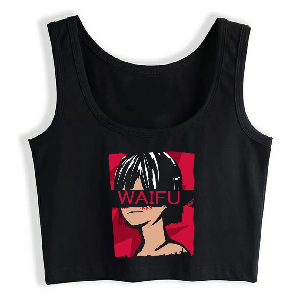 

Crop Top Women Waifu Harajuku Tank Top Women Vintage Women Clothes