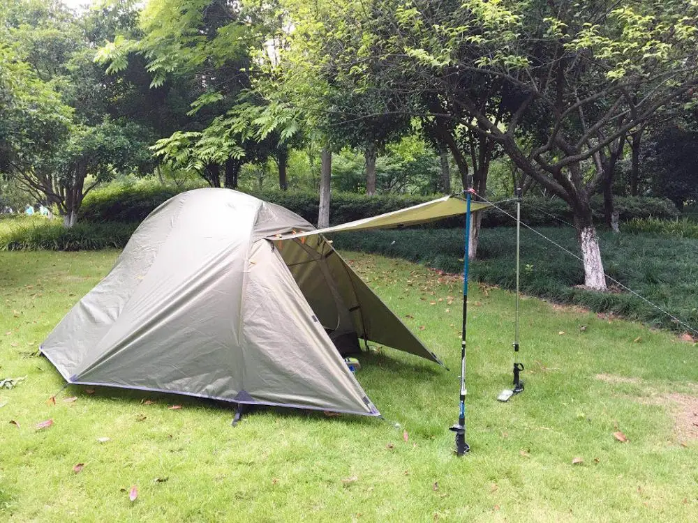 CZX-298 Army Green2 Person Nemo Hornet сверхлегкая палатка для пешего туризма 2 Человек Палатка