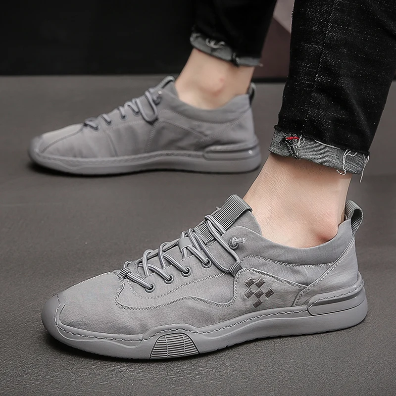 

Fashion Men Shoes 2021 New Arrival British Style Male Genuine Leather Leather Shoes Large Mens Outdoors Casual Shoes