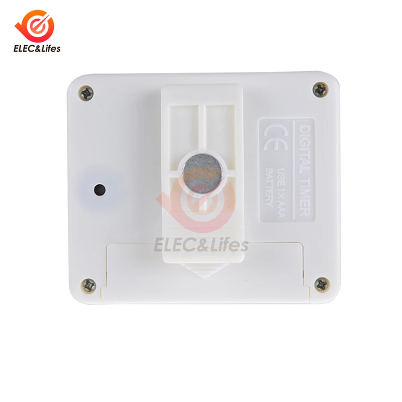 

LCD Digital Kitchen Timer Square Kitchen Countdown Alarm Clock Sleep Stopwatch Clock Timer 12 Key For Cooking Baking Sports Game