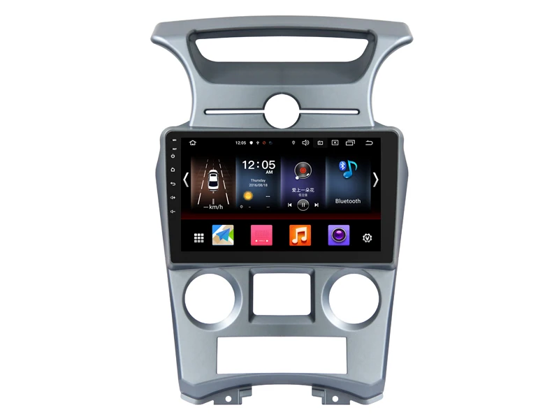 Автомобильный gps для KIA CARENS 2010 Android 10 0 Мультимедийный USB AUX Bluetooth Интернет 2.5D