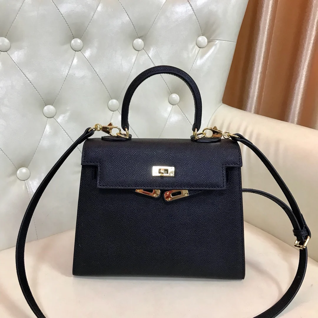 

2021 new style bag for women fashion head layer cowhide bag for women hand bill of lading shoulder sloping cross bag for women