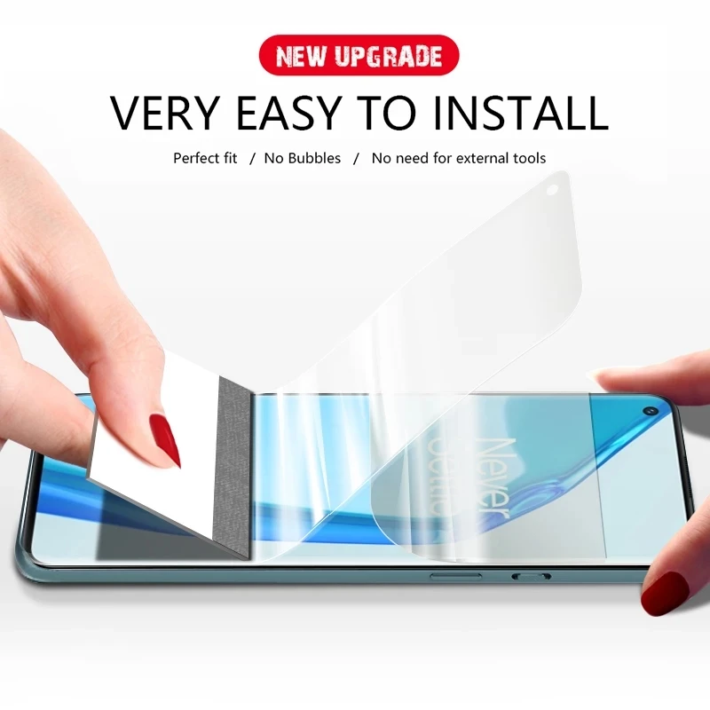 9D Защитная Гидрогелевая пленка для Oneplus 3 3T 5 5T 6 6T 7 7T 8T защита экрана 1 + One Plus nord N10 N100