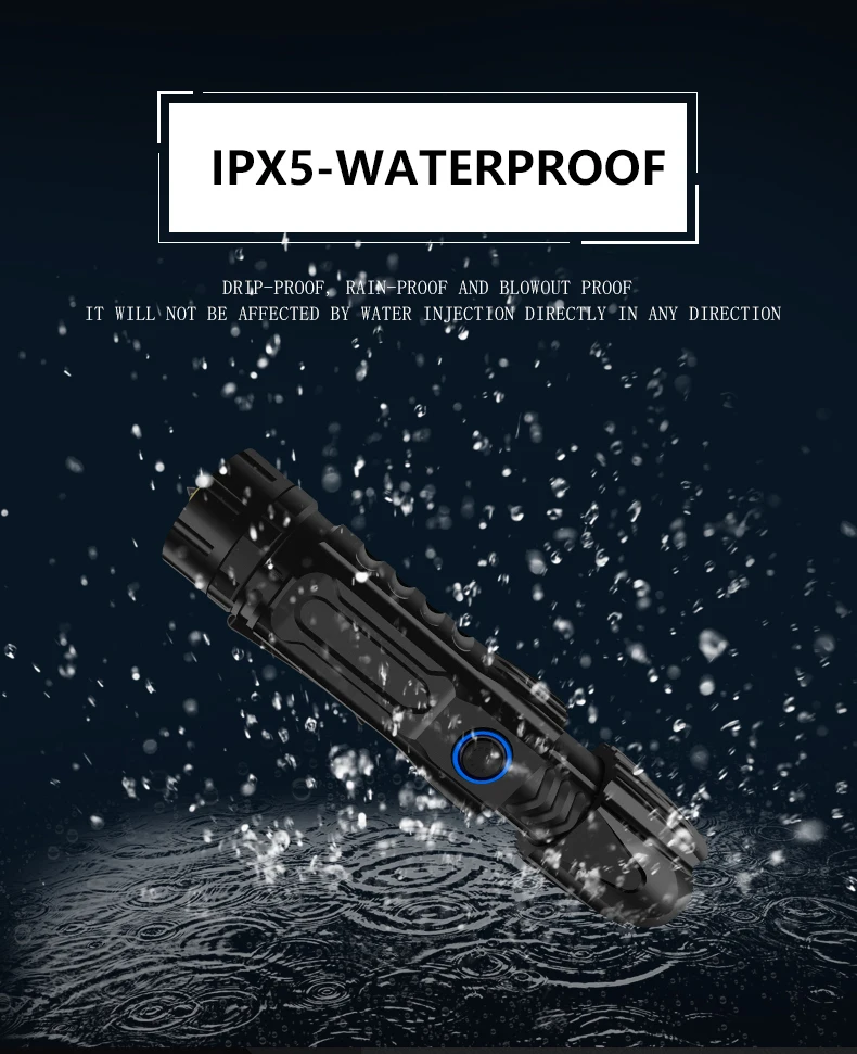Большинство Мощность Фул XHP90.2 светодиодный тактический вспышки светильник высокого Мощность Водонепроницаемый масштабирования фонарь практичный T6/XHP50 светодиодная вспышка светильник использовать 18650 батарея