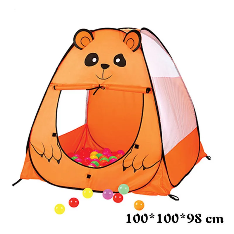 

Portable Foldable Cartoon Play Tents Kids Children Baby Ocean Ball Pit Pool Game House Play Tent In/Outdoor Toys For Kids