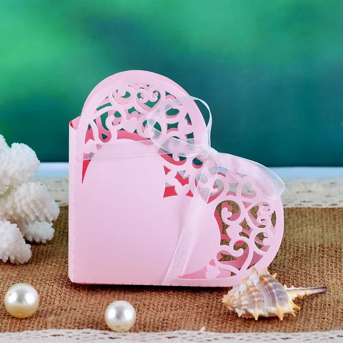 5 pcs heart box 1 Металлическая в форме сердца коробка конфет для подарка коробка для свадебного подарка Свадебные украшения Поставки Конфеты Жестяная упаковочная коробка сумки вечерние сувениры - Цвет: 5 pcs heart box 1