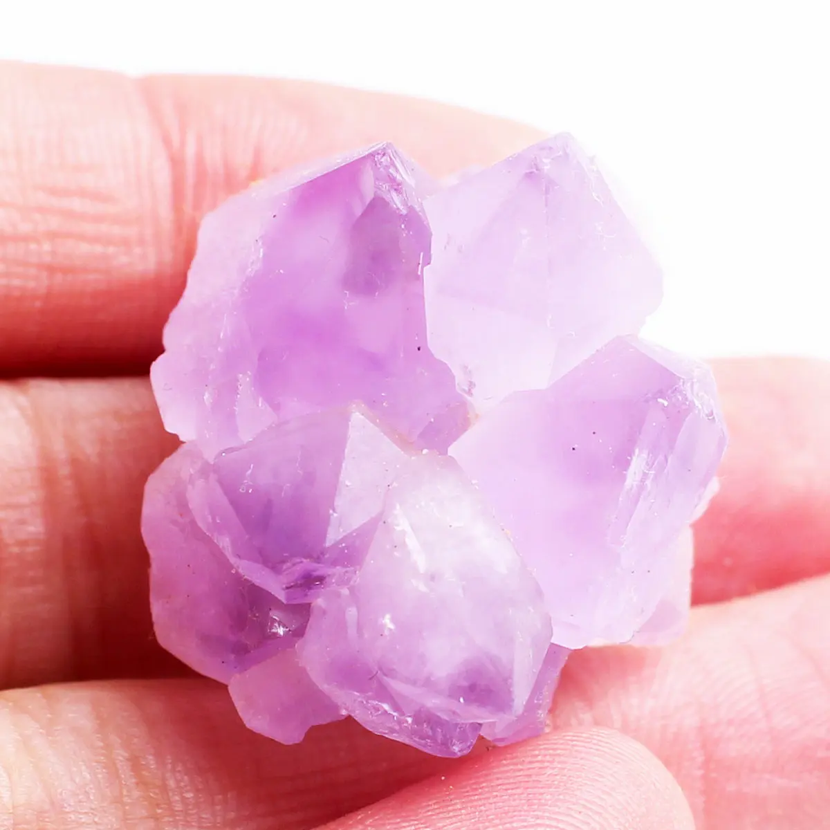 Необработанный аметист цитрин 7 чакр натуральный кристалл шероховатый