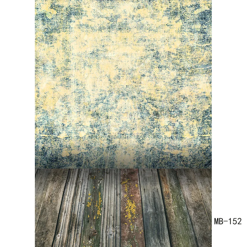 

Vintage Gradient Solid Color Photography Backdrops Props Brick Wall Wooden Floor Baby Portrait Photo Backgrounds 210125MB-29