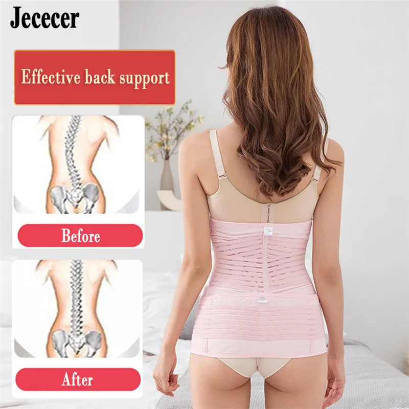 Women Postpartum Body Shaper Tummy Stomach Belt Control Belly Sheath Waist Trainer Slimming Corset Breathable Shapewear New