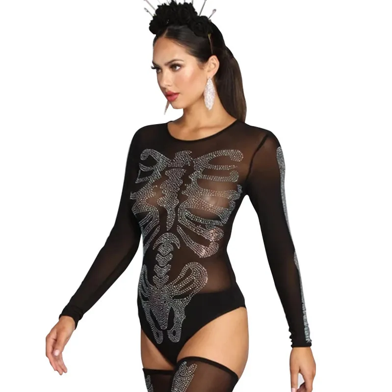 Женские сексуальные Клубные брюки комплект с длинными рукавами из 2 предметов