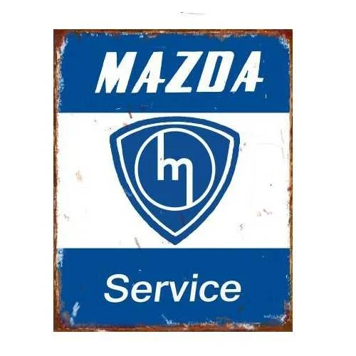 

MAZDA ROTARY SERVICE REPRODUCTION TIN SIGN