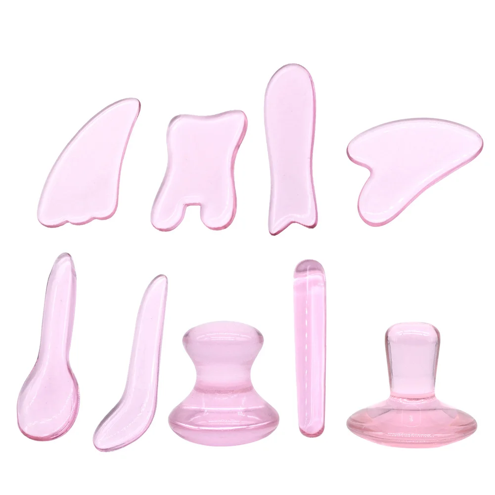 

Массажный инструмент для ухода за телом, акупунктурная доска Gua Sha, нефритовый массажер для лица, скребок для лифтинга лица