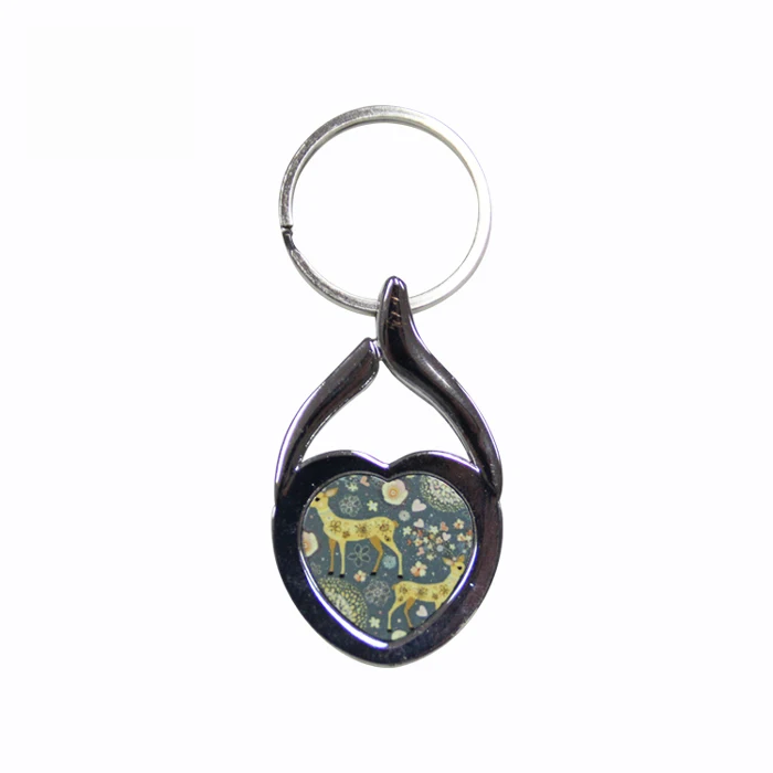 Металлический брелок для сублимации пустой передачи тепла пустые расходные