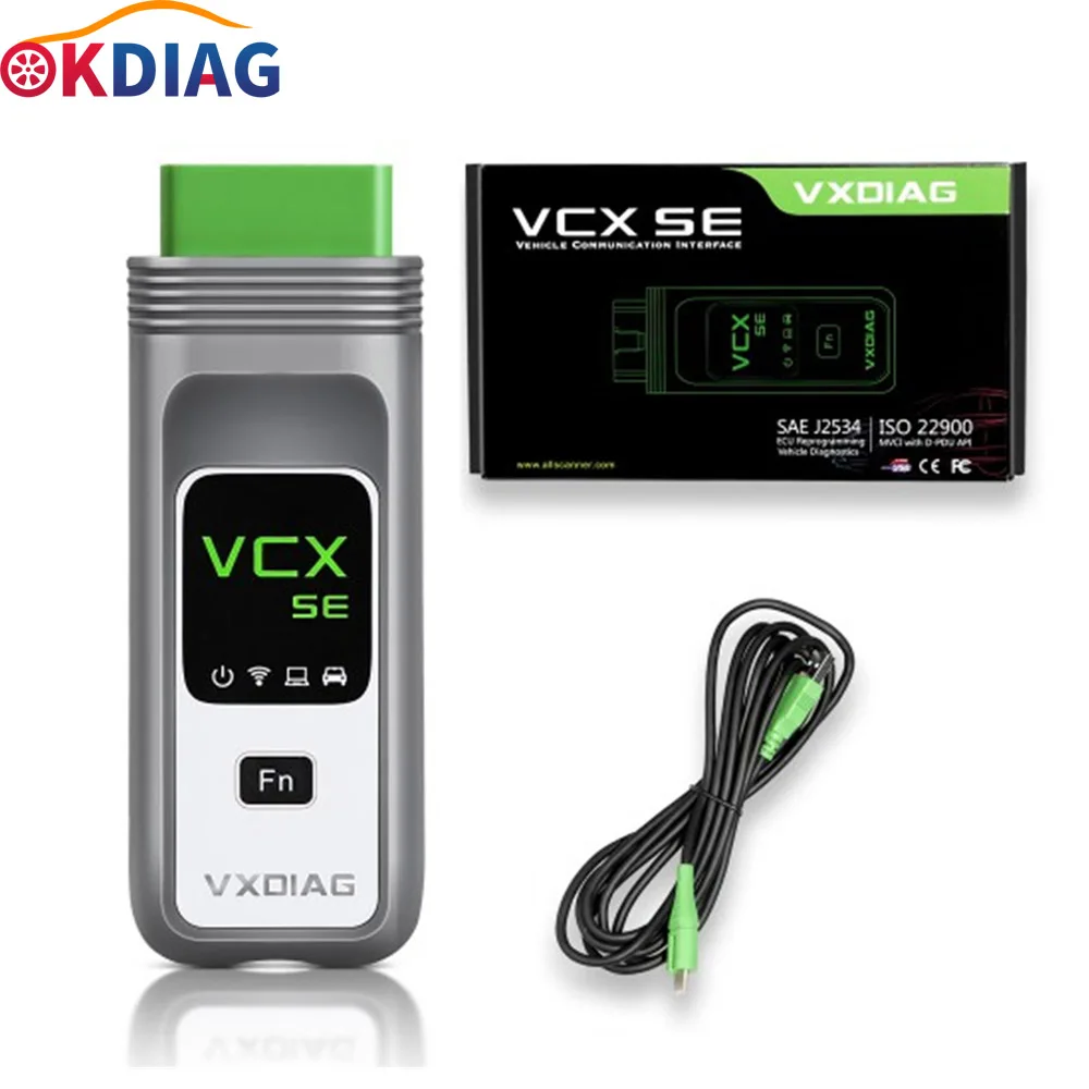 

VXDIAG VCX SE 6154 OEM Diagnostic Interface Support DOIP For VW For AUDI For SKODA For SEAT For Bentley For Lamborghini