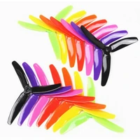5 pairs fpv 5040 5x4x3 4 inch 5mm three blade cw ccw explosion resistant propeller for fpv rc drone